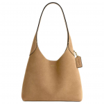 Coach Brooklyn 28 logotipas plok&scaron;telė zom&scaron;inė rankinė moteri&scaron;kos rankinės smėlio spalvos CW637-B4SN Basic Set (Bag+Dust Bag)