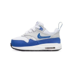 Nike Air Max 1 EasyOn TD Vaiki&scaron;ki batai Balti Karali&scaron;kos Mėlynos DZ3309-104 17