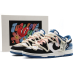 Nike Dunk Low top Skateboard Shoes Men's Blue DV0834-101(Team57-) 41