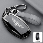 Naujam Bentley Flying Spur Continental GT Bentayga Mulsanne Automobilio LOGOTIPAS Automobilio Raktų Dangtelis I&scaron;maniojo Nuotolinio Valdymo Dangtelis Raktų Laikiklio Mai&scaron;elis Dangtelio Klipsas black