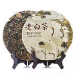 2017 ShuangHe Senas Bai Cha Fudzianas Kini&scaron;kas Baltosios Arbatos Blynas 300g 350g
