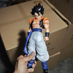 Dragon Ball Gogeta Super Saiyan Figūrėlė Anime Aksesuaras Statulėlė Kolekcionuojamas Stalo Papuo&scaron;alas Žaislas Dovana Anime Gerbėjams Otaku Figūrėlė 30.5cm black