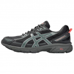 ASICS GEL-VENTURE 6 Pilki Juodi Kreminiai Vyri&scaron;ki Bėgimo Takais Batai 1203A438-002 35.5