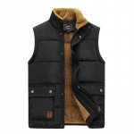 Vyri&scaron;ka žieminė liemenė Fleece lauko liemenė striukė be rankovių žvejybos liemenė M