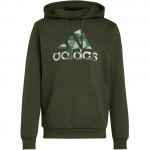 adidas Karinio ra&scaron;to su gobtuvu naktinio tipo krovininis vyri&scaron;kas gatvės drabužis IW2683 S gray