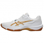 ASICS COURT CONTROL FF 4 Support Rebound Badminton Shoes Unisex White Orange 1071A125-100 42.5 white