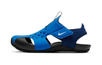 Nike Sunray Protect 2 Neslystančios ir kvėpuojančios vaiki&scaron;kos basutės Mėlynos Juodos Vaikams nuo 3 iki 7 metų 943826-403 29.5