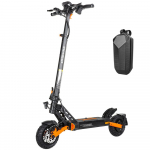 Elektrinis paspirtukas Kukirin G2 Pro ABE 250W variklis Didžiausias greitis 20 km/h LCD ekranas 48V 15,6AH Priekinis ir galinis diskinis stabdys Bag/Shipped Separately juoda