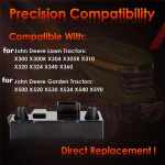 SHGO-John Deere sodo traktorių valdymo modulių blokai:X300 X304 X310, X500 serijai AM141075, AM137667 Elektroninės dalys juoda