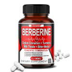 Berberino HCl Ekstraktas Maisto Papildas, Su Ceilono Cinamono Ekstraktu, 120 Kapsulių 120 Capsules red