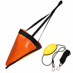 Valties inkaro drogų rinkinys + dreifuojančių inkarų vilkimo lynai, plūduriuojantys kostiumai žvejybai kanojomis 32 inch anchor + float