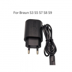 S3 Braun S5 S7 S8 S9 serijos skustuvams Europos standarto maitinimo ki&scaron;tuko įkroviklis