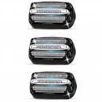 3 vnt. 32B S3 elektriniai pakaitiniai galvutės Braun Series 3 skustuvams, suderinamos su 3040s 3080s-4 370cc 3070cc 3000s 3010 3090cc ir kt.