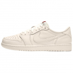 Jordan Air Jordan 1 žemi senoviniai krep&scaron;inio batai Unisex Balti HQ6998-100 42.5