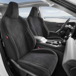 Toyota Corolla Rui Fang Specialus Sėdynės Pagalvėlė - Keturis Sezonus Perforuota Universali Pilnos Aprėpties Sėdynės Užvalkalas (26 modeliai) Full Coverage Rear white