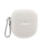 Bose QuietComfort Earbuds II Silikoninis dėklas apsaugo QC II. Pridedamas aliuminio karabinas. Muilasakmenis.