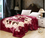 Žieminės Raschel audimo audinės pledai lovoms Dvigubo sluoksnio &Scaron;velnūs &Scaron;ilti Pūkuoti Stori Dirbtinio kailio patalynės pledai 2-6Kg 150X200CM 2.0Kg black