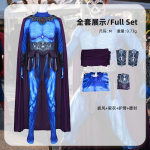 Skeletoro Cosplay Kostiumas Helovino Vaidmenų Žaidimo Apranga Visatos Valdovai He-Man Piktadario Kostiumas Karnavalinio Kostiumo &Scaron;ventė XL blue