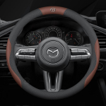2026 Mazda Vairo Dangtelis Natūrali Oda Anglies Pluo&scaron;tas Tinka Axela Atenza CX30 CX4 CX5 CX8 CX3 CX9 CX50 CX60 CX70 CX80 MX30 ruda