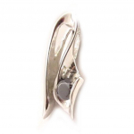 Les Tr&eacute;sors De Lily [C4621] - Pendentif Argent 'C&acirc;lin' Noir juoda