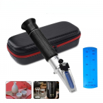 0-80 alkoholio refraktometro alkoholio koncentracijos detektorius 0-80 % V/V NOS juoda