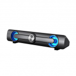 USB laidinis garsiakalbis Kompiuteris Bluetooth garsiakalbis LED &scaron;viesos juosta Stereo žemų dažnių garsiakalbis Žemųjų dažnių garsiakalbis erdvinio garso dėžutė asmeniniam ne&scaron;iojamam telefonui