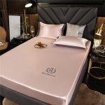 Odai nekenksminga pagalvėlė vasaros ledo &scaron;ilko lak&scaron;tų dėklas siuvinėjimui čiužinio užvalkalas patalynė Trijų dalių su 2 pagalvių užvalkalais