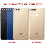 Galinis Huawei Y6 2018 Y6 Prime 2018 Baterijos Dangtelis Galinių Durelių Korpuso Pakeitimas Su Kameros Lę&scaron;iu+&Scaron;oniniu Y6 2018 Blue