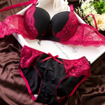 Liemenėlė Sexy Lace Girls Underwear Small Cup Thickening Collection Liemenėlių rinkinys 34/75AB