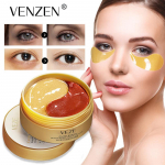 60 vnt Gold Collagen Eye Mask Face Anti Wrinkle Gel Sleep Gold Mask Eye Patches Caviar Essence Kolageno drėkinamoji akių kaukė 60pcs