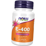Vitaminas E, mi&scaron;rūs tokoferoliai, vitaminas E-400 su mi&scaron;riais tokoferoliais, Now Foods 250 gelio dangtelių (36128370)