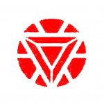 &bdquo;Iron Man&ldquo; logotipas, atspindintis vandeniui atsparus lipdukas automobiliui, motociklo stiliaus dekoras raudona