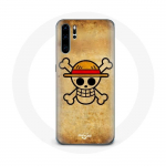 Coque pour Huawei P30 One Piece Manga Tete de Mort