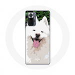 Coque pour Xiaomi Redmi Note 10 Pro Samoy&egrave;de Blanc Race de chiens balta