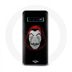 Coque pour Samsung Galaxy s10 edge La casa de papel Masque