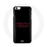 Coque pour Iphone 7 Stranger Things Affiche Logo Joyeux no&euml;l