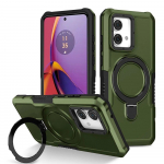 KEYSION Atsparus smūgiams &scaron;arvų dėklas, skirtas Motorola MOTO G84 5G G54 G14 G22 mink&scaron;tas silikonas + kompiuterio žiedinis stovas telefono dangtelis, skirtas MOTO E32 E13 E14 for MOTO G84 5G
