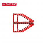 2pcs Carbon fiber for BMW 3 Series E46 1997-2004 Car Rear Reading Light Lamp Decoration Stickers Auto Interior Accessories