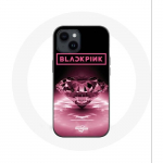 Coque pour Iphone 14 Plus Wallpaper diamante Blackpink Kpop Logo Rose - Maniacase juoda
