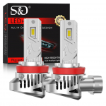 2vnt H8 H11 LED priekinių žibintų Canbus lemputės Mini Wireless 200W 9005 HB3 9006 HB4 9012 Hir2 Led Auto Lemp Toyota Highlander 2009 2010 m.