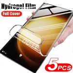 5 vnt. hidrogelinė plėvelė Samsung Galaxy S24 S23 S22 Ultra S21 Plus S20 FE Note 20 Ultra A54 A53 A52 A34 A14 5G ekrano apsauga Huawei P Smart 2019 gryna