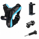Motociklo &scaron;almo smakro laikiklis, skirtas GoPro Hero 6 5 veiksmo sportinės kameros laikiklis Motociklo stovas Go Pro priedas