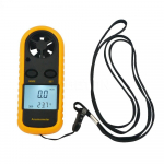 Skaitmeninis anemometras, ne&scaron;iojamas vėjo greičio matuoklis -10 ~ 45C temperatūros matuoklis Rankinis anemometras su LCD foninio ap&scaron;vietimo ekranu