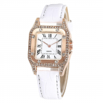 Laikrodis Wine Barrel Square Womens Watch Quartz Watch Dovanų laikrodis One Size juoda