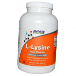 L-lizinas, gryni L-lizino milteliai, &bdquo;Now Foods&ldquo;. (27128036) 454g