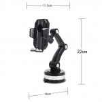 Universalus automobilio telefono laikiklis Armor 360&deg; pasukamas prietaisų skydelio mobiliojo telefono atramos laikiklis su telefono numerio lentele, skirtas iPhone žalia