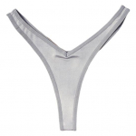 Moteri&scaron;kos kelnaitės, plonos žemu juosmeniu, besiūlės vientisos spalvos Gerai kvėpuojančios moteri&scaron;kos apatinės kelnės M