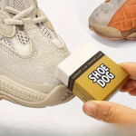 Nubuko trintuko rinkinys &ndash; sneaker valymo blokelis, skirtas &scaron;epečiams, aksominiams, nubuko ir avikailių batų priežiūros valiklis, &scaron;velniai valo gležnus pavir&scaron;ius 1pcs smėlis