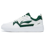 Li Ning Xing Chu 2.0 Neslidūs, atsparūs dėvėjimuisi žemo profilio riedlenčių batai vyrams, sportbačiai, balti/žali AGCT337-1 39⅔