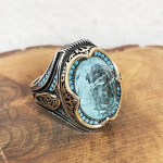 Prabangus naujas Bohemian Set Ring Mados žiedas Moterų sužadėtuvių pasiūlymo žiedas No. 6